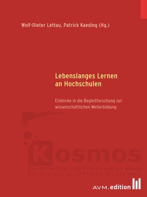 cover image of Lebenslanges Lernen an Hochschulen